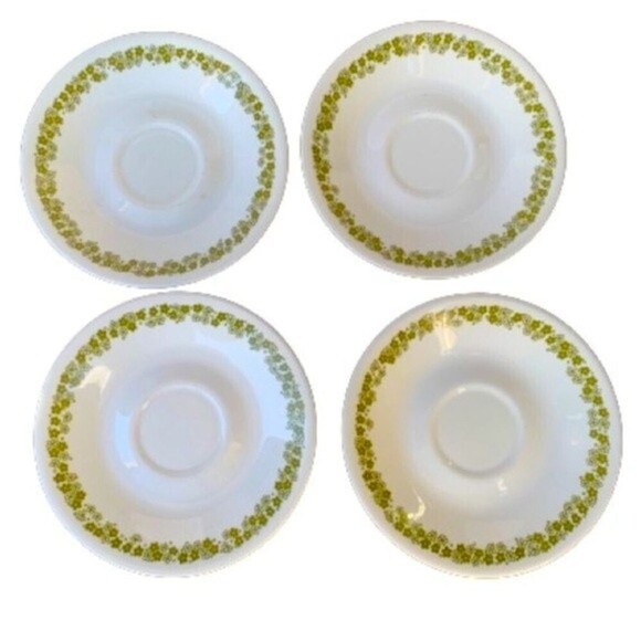 Corelle Spring Blossom Crazy Daisy Pattern‎ Set 4 Plates - Picture 1 of 2